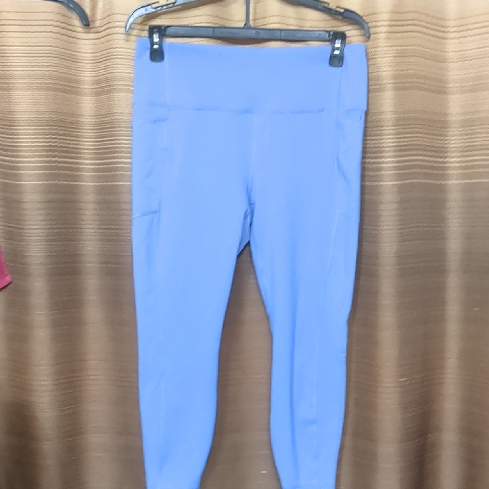 RBX Light Blue Activewear Leggings